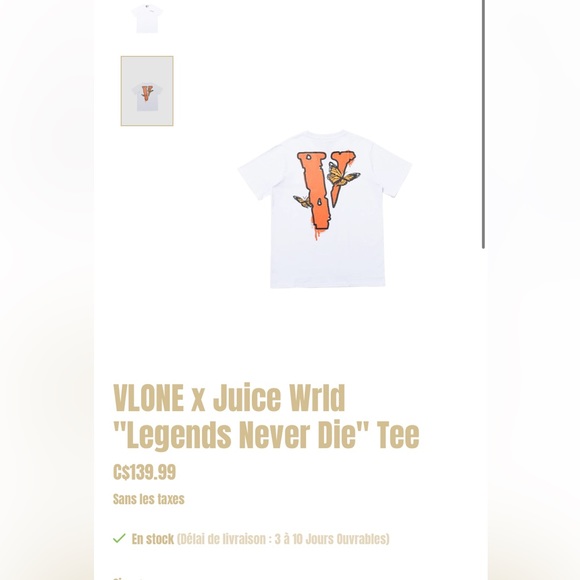 Vlone Legend never die - Picture 2 of 3
